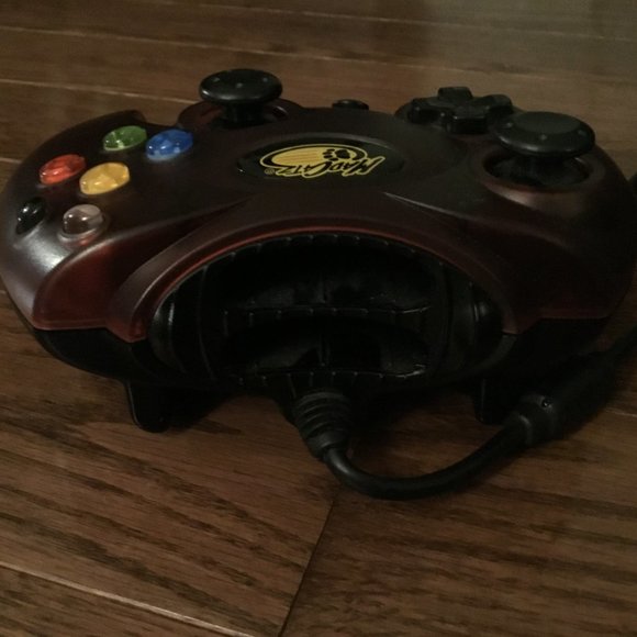 Microsoft Xbox Video Game Mad Catz Controller With Break Away Cable Tested! - Picture 3 of 3